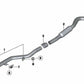 Front pipe for BMW F30, F30N, F31, F32, F33, F36 (OEM 18307627140). Original BMW.