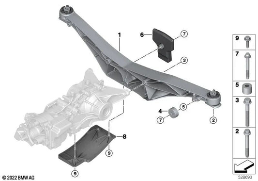 Cubierta para BMW Serie 1 F40, Serie 2 F44, F45, F45N, F46, F46N, X1 F48, F48N, F49, F49N, U11, X2 F39 (OEM 33366867193). Original BMW