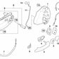 Tapa para BMW X3 E83 (OEM 51213449085). Original BMW