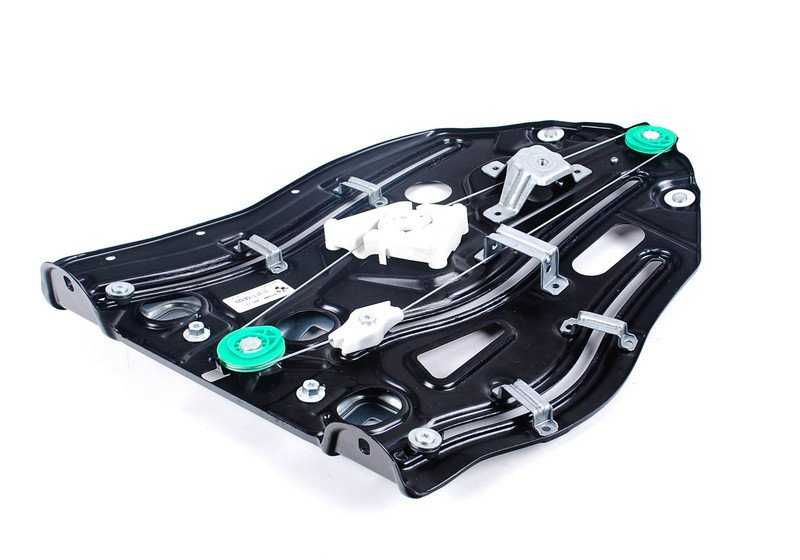 Elevador de ventana sin motor trasero izquierdo para BMW Serie 6 E64, E64N (OEM 51377008629). Original BMW.