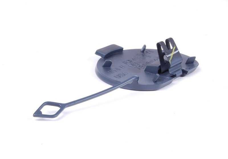 Tapa para gancho de remolque para BMW Z4 E85, E86 (OEM 51118041332). Original BMW