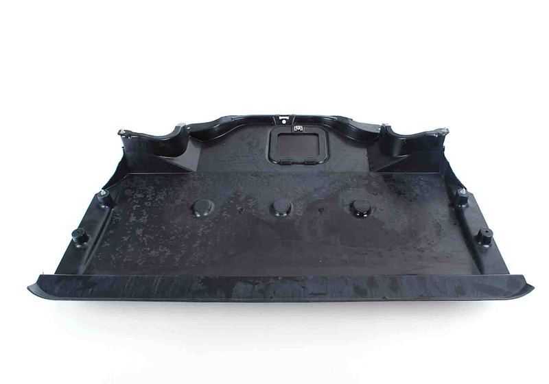 Front engine compartment screen for BMW E39 (OEM 51712498988). Original BMW.