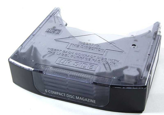 CD magazine rack for BMW E60, E61, E63, E64 (OEM 65129188892). Genuine BMW