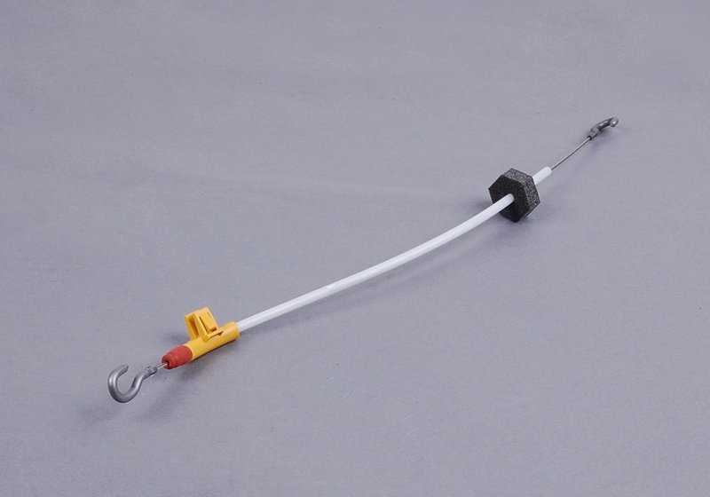 Cable Bowden izquierdo para BMW Serie 5 E39 (OEM 51228225713). Original BMW