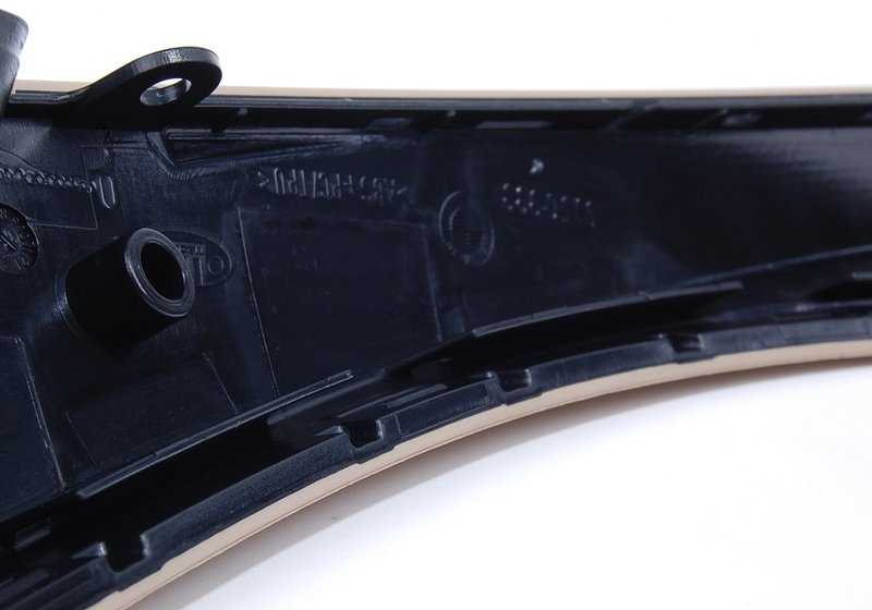 Tapa Manilla Agarrador Puerta Trasera Beige Para Bmw E90 E91 Serie 3 . Original Recambios