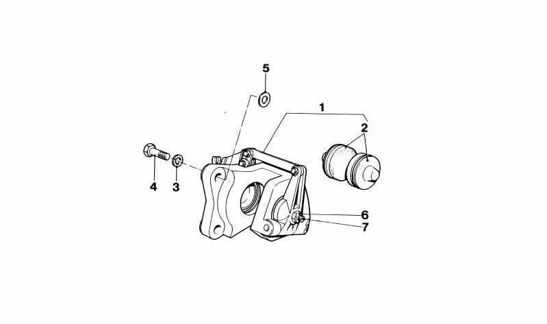 Vis d'Oemework 34412162692 pour BMW E23, E24, E28, E30, E31, E32, E34, E36, E38, E39, E46, E52, E53, Z1, Z3. BMW d'origine.