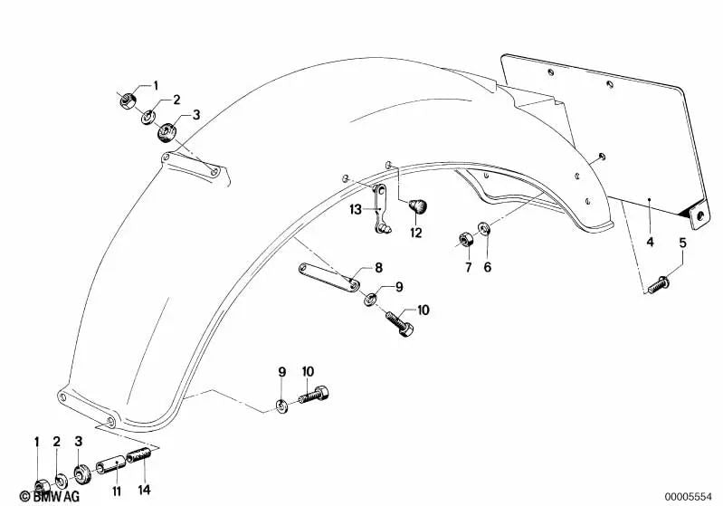 Tubo para BMW (OEM 46511232948). Original BMW.