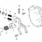 Locking pin for BMW Z4 E85 (OEM 23317526011). Original BMW.