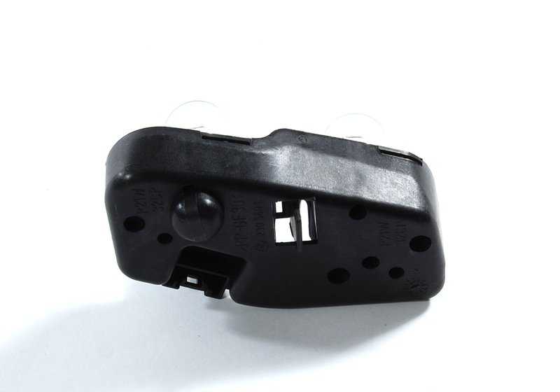 Trunk lid side lamp holder for BMW E46. Genuine BMW