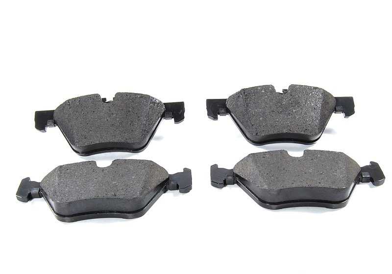 Juego de reparación pastillas de freno sin amianto para BMW Serie 3 E90, E91, E92, E93, X1 E84, Z4 E89 (OEM 34116771868). Original BMW.