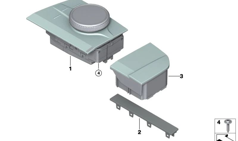 Cubierta de la Unidad de Control Central para BMW F40, F44, G42, G20, G21, G28, G22, G23, G26, G29 (OEM 65826995228). Original BMW