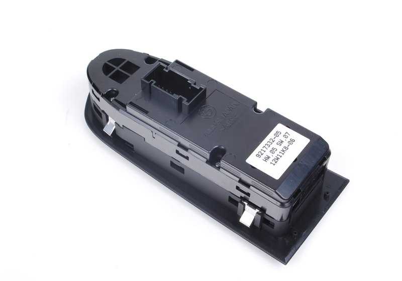 Driver Side Window Switch for BMW E90, E90N, E91, E91N (OEM 61319217332). Original BMW.