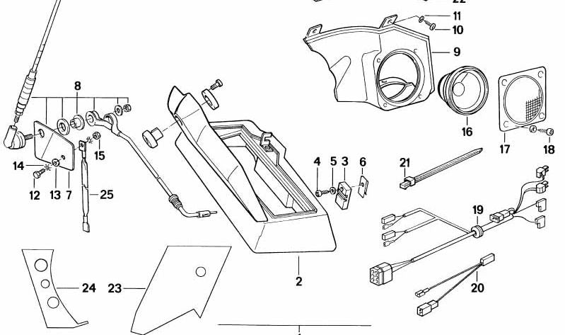 Junta de estanqueidad OEM 65142303369 para BMW (E36, E38, E39, E46, E53, E60, E61, E63, E64, E65, E66, E70, F01, F02, F06, F10, F11, F12, F13, F15, F16, F20, F30, F31, G30, G31, y otros modelos compatibles). Original BMW.