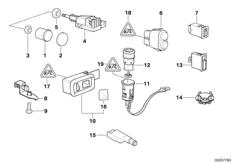 Tuerca Hexagonal Bmw Original Para E36 Y Z3. Original Recambios