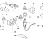 Interruptor Faro Antiniebla/luz Trasera Antiniebla Para Bmw E36 Z3. Original Recambios