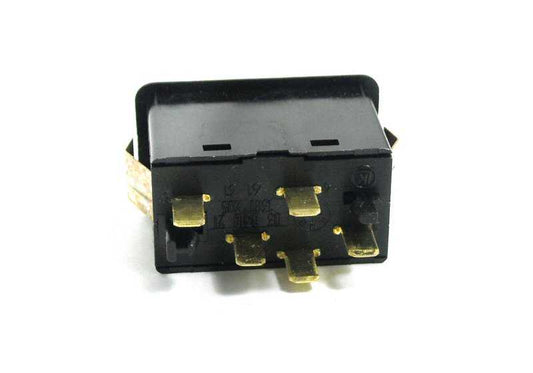 Interruptor iluminado OEM 61311381205 para BMW E30, E28, E24. Original BMW.