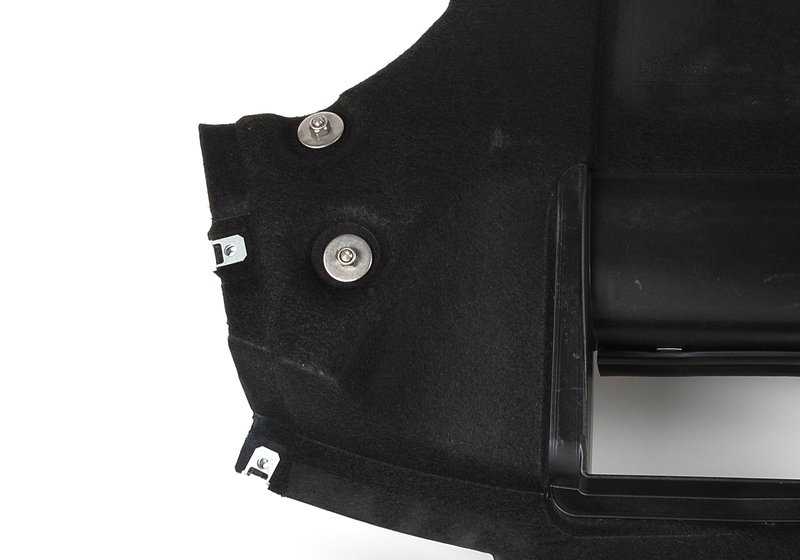 Motorraumabschirmung para BMW E90, E92, E93 (OEM 51757899820). Original BMW.