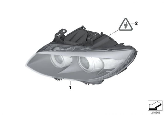 Faro Bi-Xenon Para Bmw Serie 3 E9X. Original Recambios