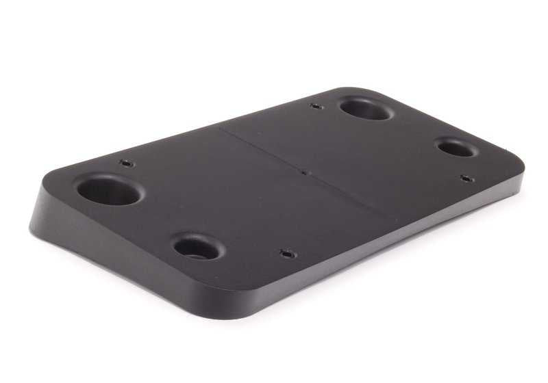 Base para matrícula para BMW Z4 E85, E86 (OEM 51117158838). Original BMW