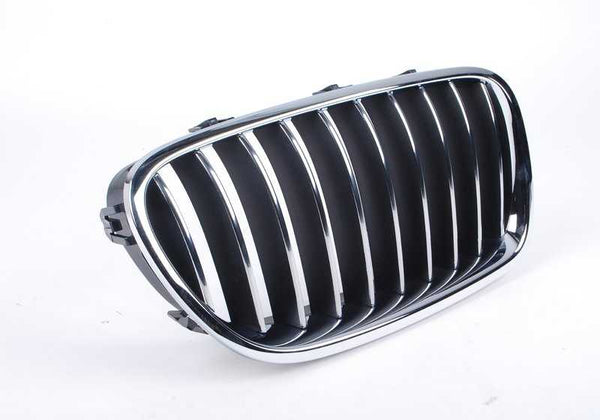 Rejilla decorativa delantera derecha para BMW Serie 5 F10, F11, F18 (OEM 51137203204). Original BMW