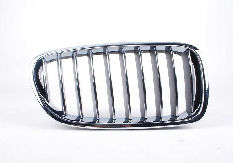 Rejilla decorativa delantera derecha para BMW Serie 5 F10, F11, F18 (OEM 51137203204). Original BMW