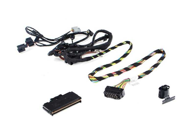 Juego de cables de reparación delantero izquierdo para BMW Serie 3 E90N, E91N, E92, E93 (OEM 61129206221). Original BMW