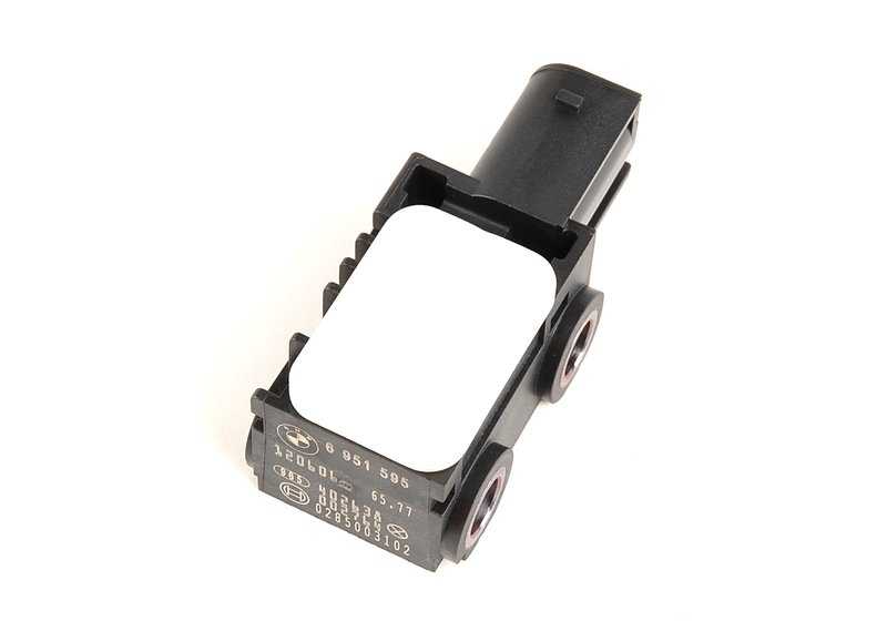 Sensor de aceleración para BMW E90, E91, E60, E61, E65, E66, E85, MINI R50, R52, R53 (OEM 65776951595). Original BMW