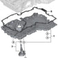 Junta metálica OEM 11137570706 para BMW Serie 5 (F07, F10), Serie 6 (F06, F12, F13) y Serie 7 (F01, F02). Original BMW.