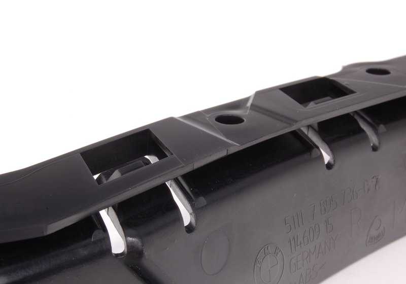 Soporte de panel lateral delantero derecho para BMW Serie 5 E60, E61N (OEM 51117895736). Original BMW.