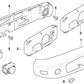 OEM 52106988159 Prise en charge du lecteur gauche pour BMW E93. BMW d'origine.