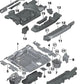 Pieza de relleno izquierda (OEM 51477938123) para BMW X3 (G01, F97), BMW iX3 (G08), BMW X4 (G02, F98). Original BMW.