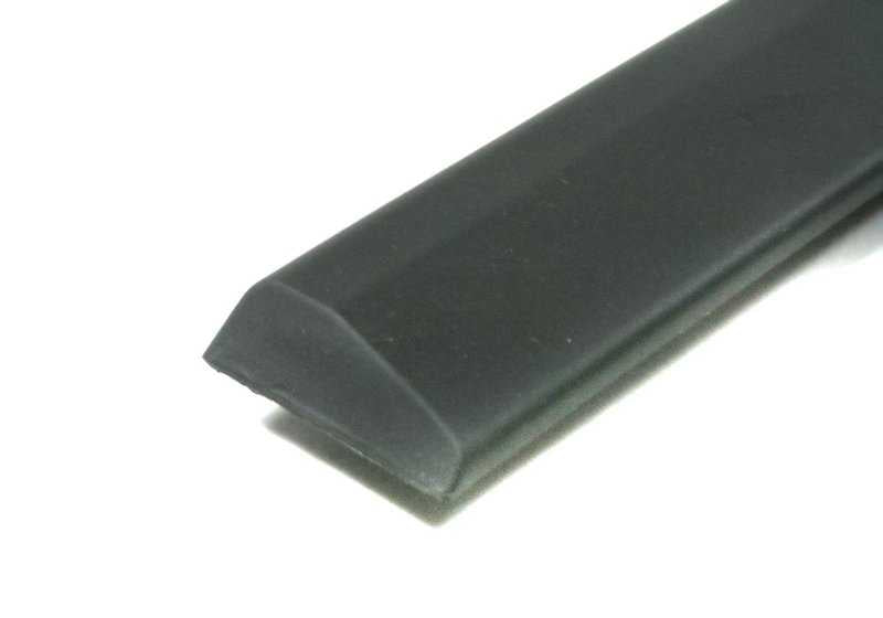 Front left door moulding for BMW 5 Series E34 (OEM 51131934177). Original BMW.