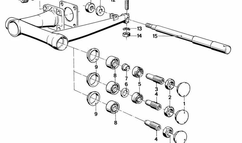 Junta de sellado OEM 33171236897 para BMW (E23, E24, E28, E30, E32, E34, E36, Z3). Original BMW.