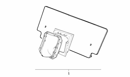 OEM Portaesquís Sac 72609408675 pour BMW E39. BMW d'origine.