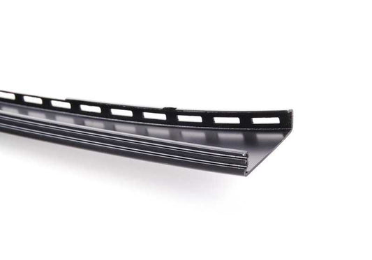 Primed left roof molding for BMW 3 Series E46 (OEM 51138208775). Genuine BMW