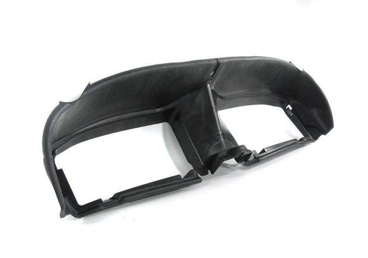 Guía de aire delantera superior para BMW E90, E91 (OEM 51117134099). Original BMW.