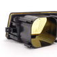 Lente difusora izquierda Amarilla para BMW Serie 5 E34 (OEM 63171384785). Original BMW