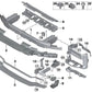 Elemento de deformación delantero inferior derecho para BMW F90, F90N (OEM 51118073506). Original BMW