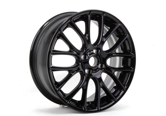 JCW Cross Spoke Challenge R112 Aluminum Wheels for MINI R50, R52, R53, R55, R55N, R56, R56N, R57, R57N, R58, R59 (OEM 36116795208). Original MINI