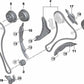 Unidad de Ajuste del Árbol de Levas de Admisión para BMW F07, F10, F11, F12, F13, F01, F02, F04, G12, E70, E71 (OEM 11367598001). Original BMW