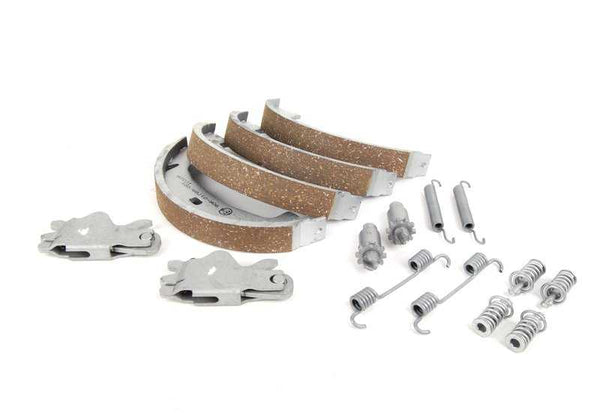 Kit de Servicio Conjunto de Reparación de Zapatas de Freno para BMW E81, E82, E87, E88, E46, E90, E91, E92, E93, F30, F31, F32 (OEM 34212213310). Original BMW.