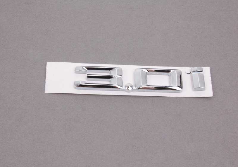 Emblema inscripción trasera OEM 51147114723 para BMW Z4 (E85). Original BMW.