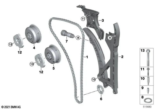 Dichtring für BMW E81, E82, E87, E88, F20, F21, F22, F23, F87, F90, E91, E92, F30, F31, F34, F80, E60, E61, F07, F10, F11, F18, E63, E64, F06, F12, F13, F01, F02, E84, F25, F26, E70, F15, E71, F16, E85, E89 (OEM 11317534251). Original BMW