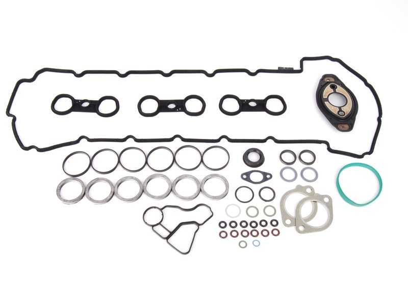 Asbestos Free Cylinder Head Gasket Set for BMW E81, E82, E87N, E88, E90, E90N, E91, E91N, E92, E92N, E93, E93N, E60N, E61N, F10, F11, F18, F18N, E63N, E64N, E65, E66, F01, F02, X1 E84, X3 E83N F25, X5 E70, Z4 E85 E86 E89 (OEM 11127571963). Original B