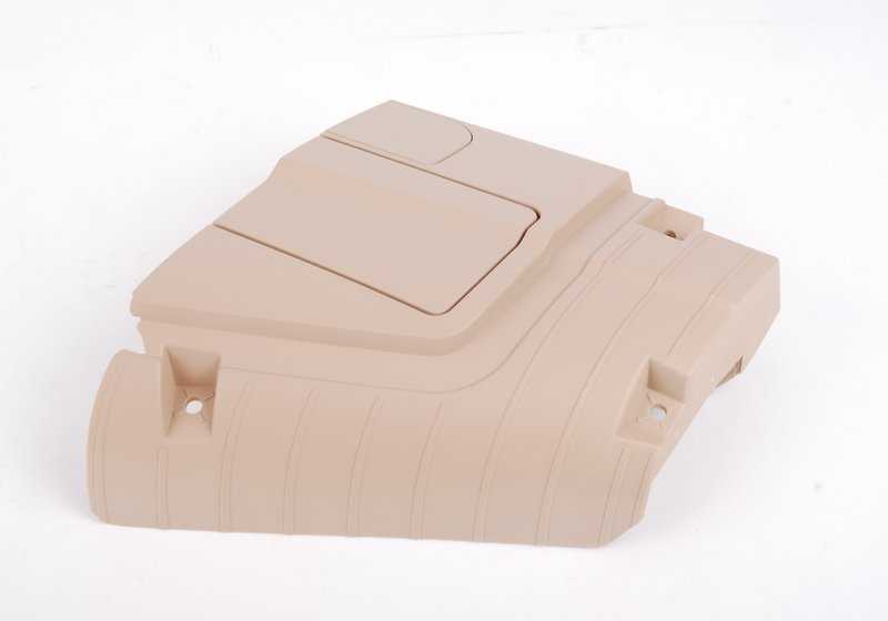 LIGHT BEIGE linkage trim cover for BMW E46 cabrio. Genuine BMW.