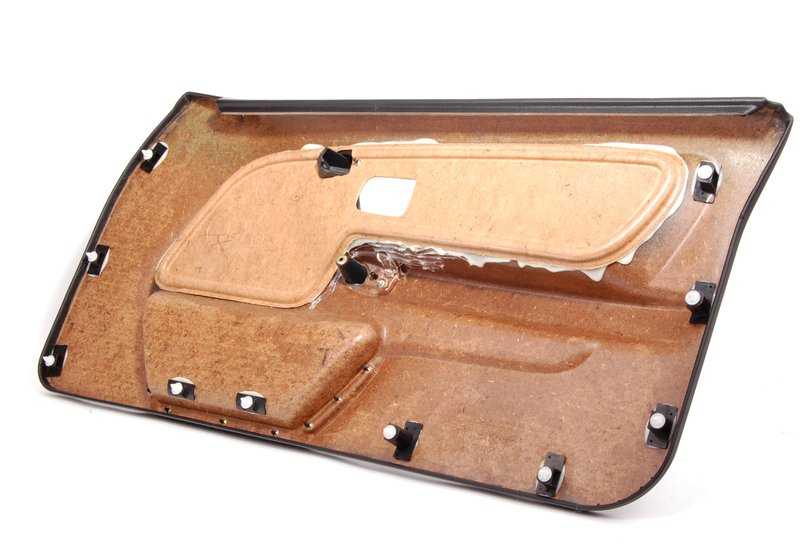 Revestimiento de puerta delantero izquierdo para BMW Serie 3 E36 (OEM 51418186547). Original BMW