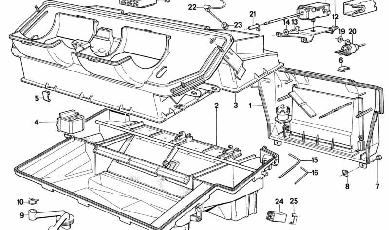 Sealing rubber for BMW 7 Series E23 (OEM 64111367149). Original BMW