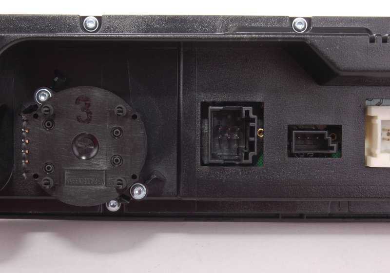 Panel de Control de Climatización Automática AUC para BMW E46 (OEM 64116956319). Original BMW