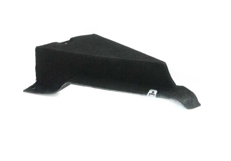 Cubierta protectora del vano motor derecha OEM 51757896420 para BMW E90, E92, E93. Original BMW.