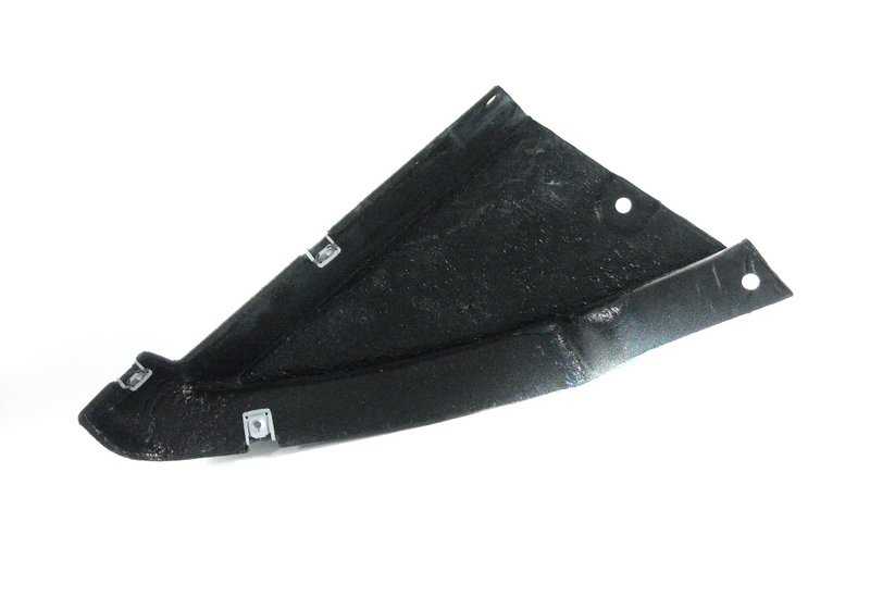 Cubierta protectora del vano motor derecha OEM 51757896420 para BMW E90, E92, E93. Original BMW.